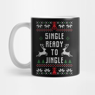 Single Ready To Jingle Funny Ugly Christmas Sweater Gift Mug